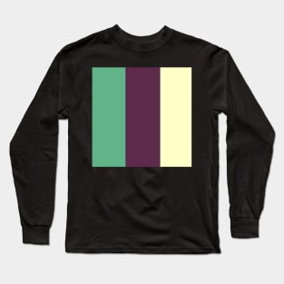 simple abstract stripe pattern Long Sleeve T-Shirt